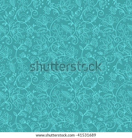 Beautiful vector floral pattern