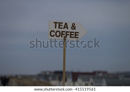 Tea & Coffee, Heacham Beach, Norfolk, England