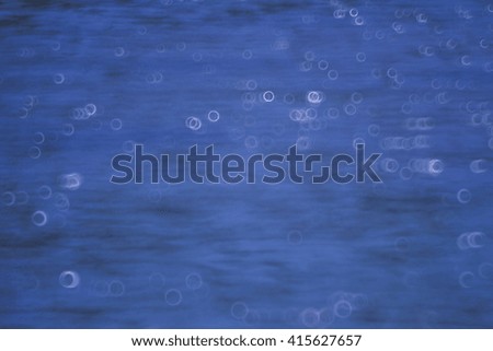 Water bokeh background