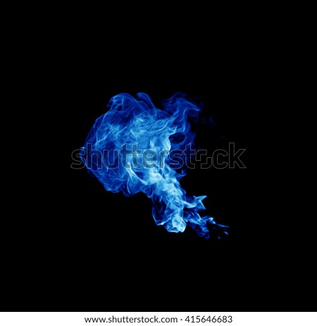Blue fire