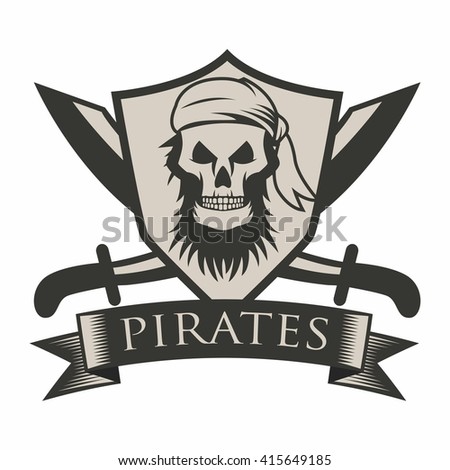 Pirate Logo Template
