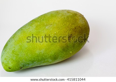 Mango isolated on white background
