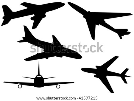 set of various airplanes illustration
Also vector variant in my portfolio.