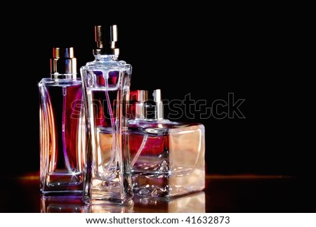 perfume bottles Royalty-Free Stock Photo #41632873