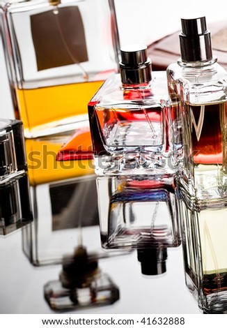 perfume bottles Royalty-Free Stock Photo #41632888