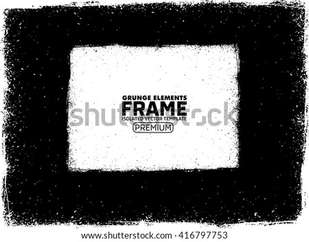 Grunge frame texture background