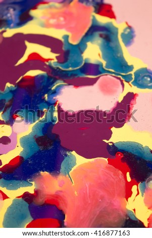 This is a photograph of abstract acrylic paint background