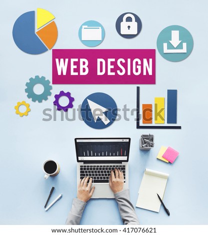 Web Page Design Development Graphic Concept