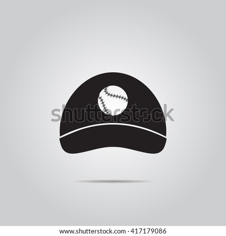 Baseball cap - Vector icon isolated
