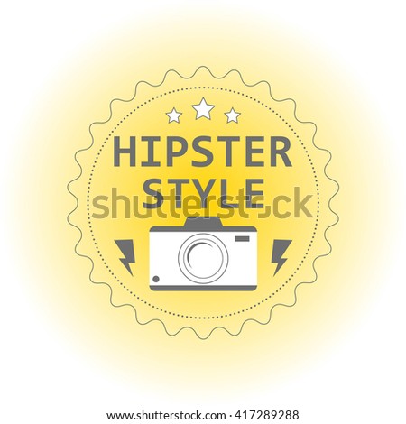 Label of the Hipster Style Elements