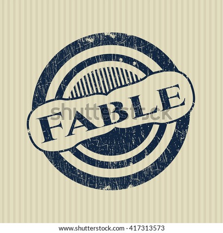 Fable rubber grunge seal