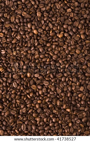 Coffee beans wall Royalty-Free Stock Photo #41738527