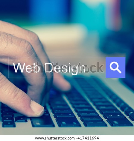 Web Design SEARCH WEBSITE INTERNET SEARCHING CONCEPT