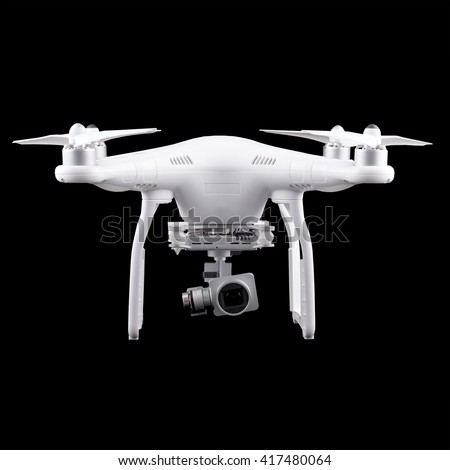 Quadrocopter, copter, drone Royalty-Free Stock Photo #417480064