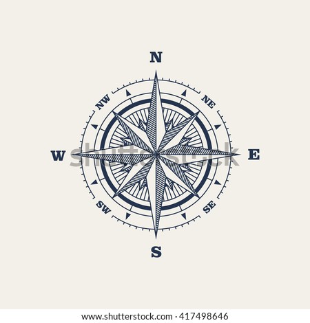 Compass / Vector illustration