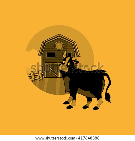 Farm design. animal icon. nature concept, vector illustration