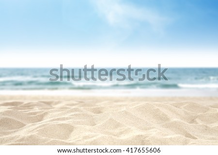 sea and sky and summer time  Royalty-Free Stock Photo #417655606