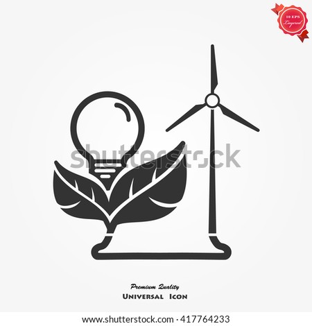 vector power and energy icons
