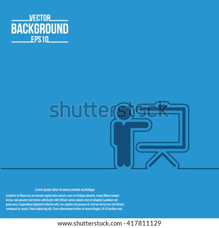 Business training -Abstract Creative concept vector background for Web and Mobile Applications, Illustration template design, business brochure, banner, presentation, poster, cover, booklet, document.