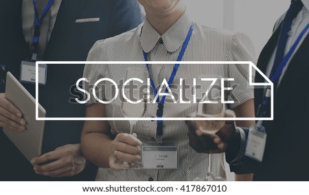 Socialize Society Communication Connection Concept