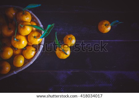 Yellow Mandarins