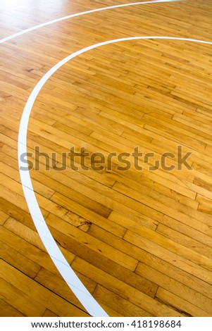 wooden floor basketball court 