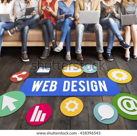 Web Design Connection Information Internet Concept