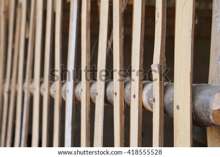 rattan, bamboo, curtains, mats, nature, natural, plant, shrub, tree, leaves, green, brown, firm, private terrace, dried, stick, rattan, background, 