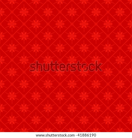 Christmas seamless background with Snowflakes, element for design,  illustration
