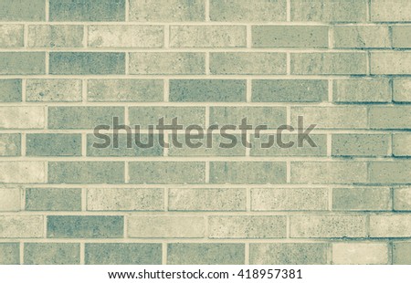 Vintage brick wall texture and background seamless