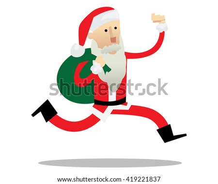 Santa Claus Character - Chasing Deadline