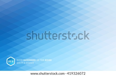 Modern Abstract geometric background with blue triangles for business, technology and science design layout template and web banners. Digital pixel mosaic for internet. Vector texture illustration.