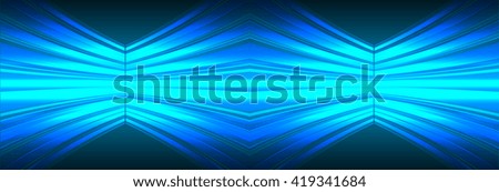 blue Flash light, Sun Sunburst Pattern. Vector illustration