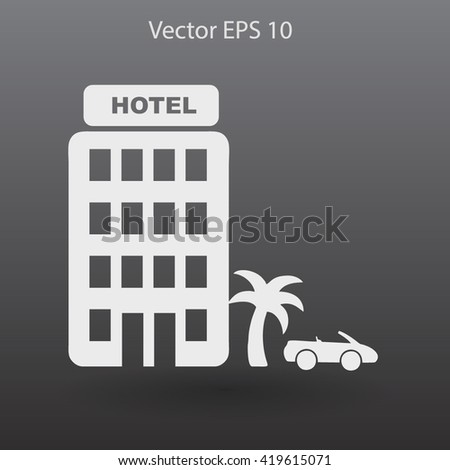Hotel vector illustration