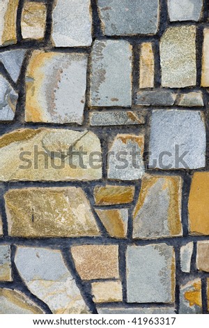 photograph of a wall with large stones