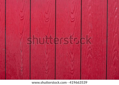 Old Red wooden wall