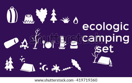 Ecologic camping set