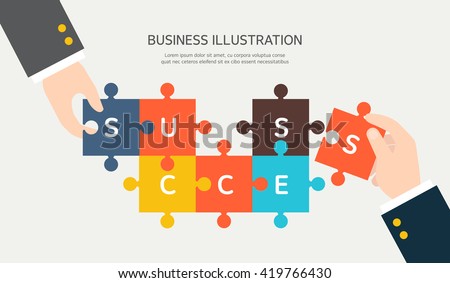 business Flat illustration