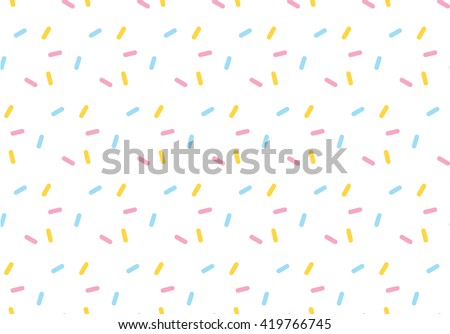 icing sweet color sugar seamless pattern background vector Royalty-Free Stock Photo #419766745