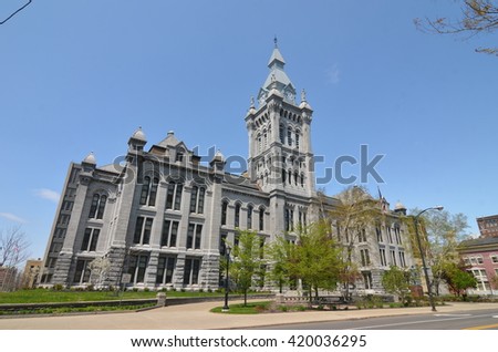 County and City Hall, New York State, USA