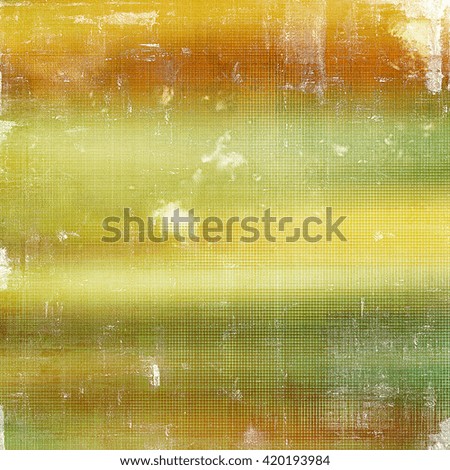 Beautiful retro background, nice looking ancient texture with different color patterns: yellow (beige); brown; red (orange); green; gray; white