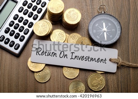 Return on investment, financial concept