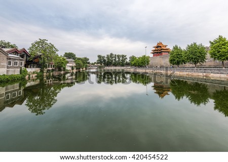 city moat of Forbidden City