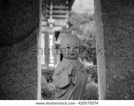 Buddhist Novice Sculpture