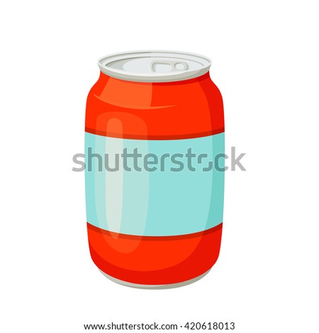  Drinks and soda jars vector illustration. Beverage packaging. Cola, water, beer, soft. 