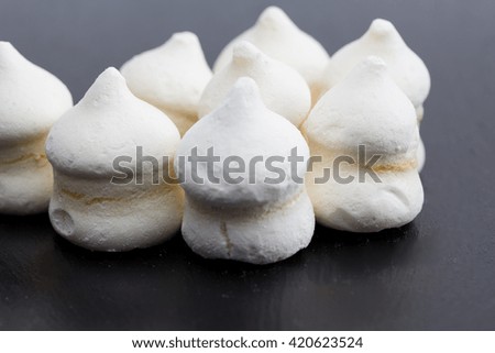 Baked meringue of Canary