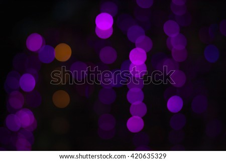 Bokeh light purple,red abstract background