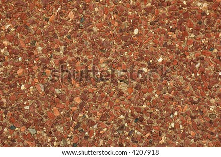 Sandstone Embedded Concrete Background