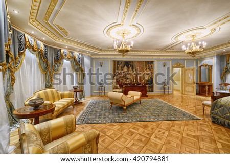 Luxurious interiors