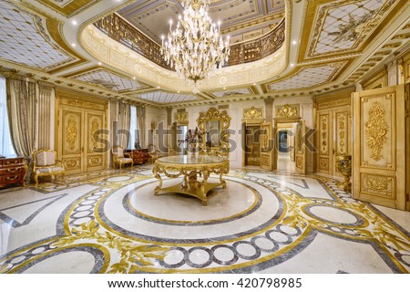 Luxurious interiors Royalty-Free Stock Photo #420798985